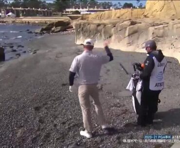 PGA 2021 AT&T Pebble Beach Pro-Am Nate Lashley Round 3 Highlights