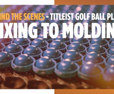 Titleist Golf Ball Plant Tour - Mixing to Molding