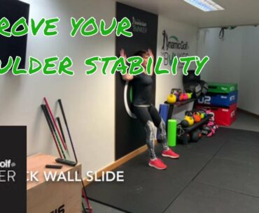 Improve your shoulder stability for a better backswing!
