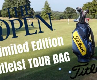 The Open Championship Limited Edition Titleist Tour Bag !!!