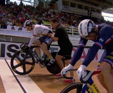 Mens Sprint Final  -  2014 UCI Track Worlds