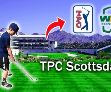 Chipping Contest At TPC Scottsdale!! (Crazy Ending)