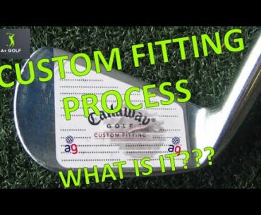 CUSTOM CLUB FITTING | WHAT IS THE PROCESS | AARON ELLIS | GOLF CLUB FITTING