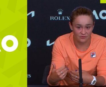 Ashleigh Barty: "I don't write the rules" (QF) press conference | Australian Open 2021