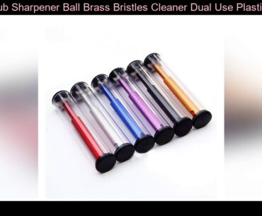 Golf Club Sharpener Ball Brass Bristles Cleaner Dual Use Plastic Cleaning Tools