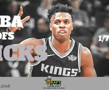 1/7/19 NBA DFS Picks Fanduel + Draftkings