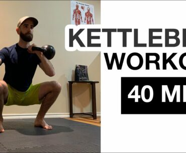 Full Body KETTLEBELL WORKOUT - 40 Minutes | Human 2.0
