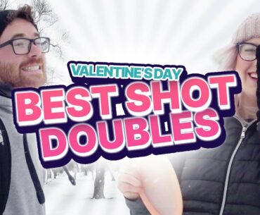 We Play BEST SHOT DOUBLES For Valentine's Day | B9 | Miss Frisbees