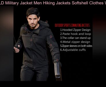 HAN WILD Military Jacket Men Hiking Jackets Softshell Clothes Windbreaker Tactical Army Hoody Jacke