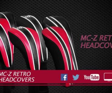 MC-Z Retro Wood Headcovers WCZ00B/R WCZ01B/R ICZ01B/R