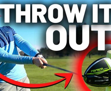 Throw the Club head OUT vs  Pulling the arms DOWN