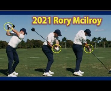 2021 Rory Mcilroy Amazing Driver Golf Swing & Slow motion