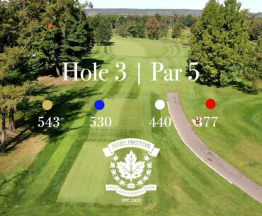 Burlington Golf & Country Club | Hole 3