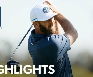 Dustin Johnson shoots 3-under 68 | Round 1 | Genesis | 2021