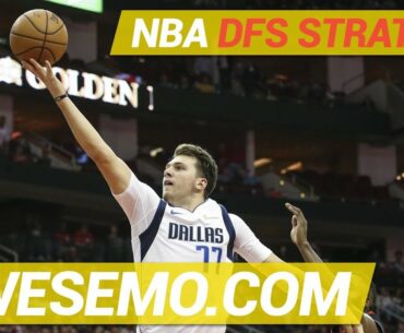 NBA DFS Strategy - Thu 3/14 - Yahoo FanDuel DraftKings - Awesemo.com