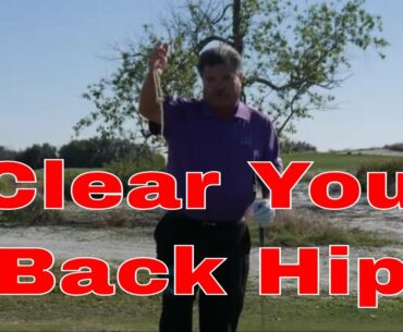 John Hughes Golf - A Drill to Clear Your Back Hip