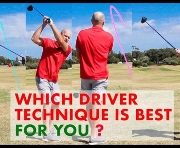 9 different Driver Techniques - Which one suits you?
