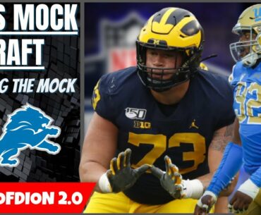 Mocking A Subscriber 7 Round Lions Mock Draft: 2 Trades! ep.1