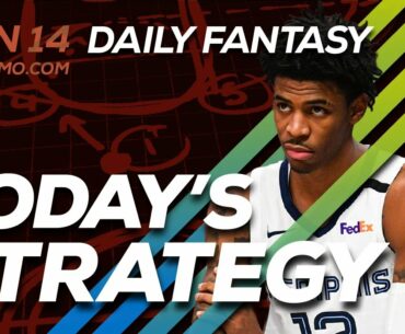 NBA DFS Strategy - Tue 1/14 - Awesemo.com