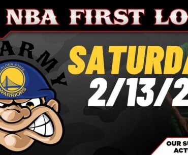 NBA DFS Army Daily Fantasy Sports First Look - Saturday 2/13/2021 - FanDuel and DraftKings