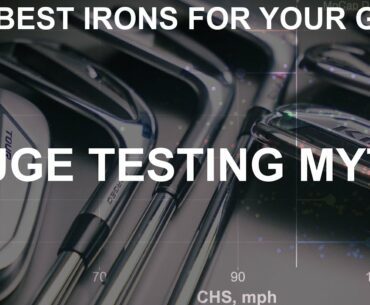 BEST GOLF IRONS FOR YOUR GAME | you are getting CLUB TESTING WRONG