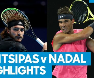 Stefanos Tsitsipas vs Rafael Nadal Match Highlights (QF) | Australian Open 2021