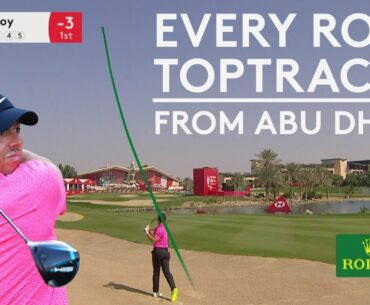 Every Rory McIlroy Tracer from Abu Dhabi