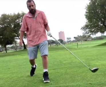 Adam Sandler celebrates 25th anniversary of Happy Gilmore with tribute to Shooter McGavin