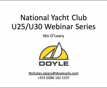 Nin O'Leary - National Yacht Club U25/U30 Webinar Series