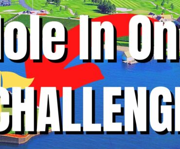 Hole In One Challenge | How many shots will it take? | Coeur d'Alene