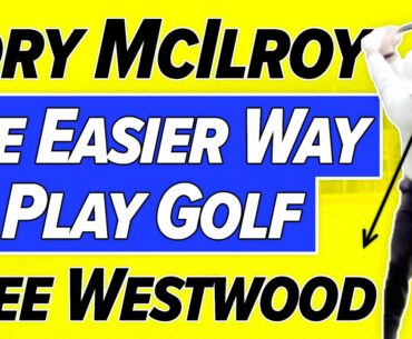 Rory Mcilroy Swing! - DEEP to SHALLOW! - The Easier Way To Play Golf!