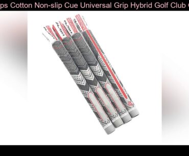 Golf Grips Cotton Non-slip Cue Universal Grip Hybrid Golf Club Grips Wear Resistance Rubber Cue But