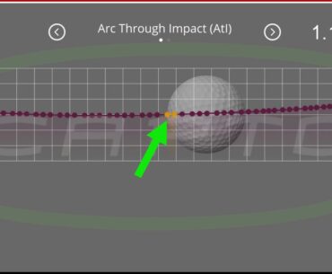 Capto 2021.2 software update: Attack angle and Arc through impact value.
