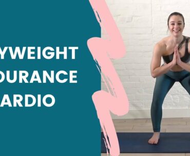 CARDIO WORKOUT- Build Strength and Endurance - NO PROPS Workout at Home