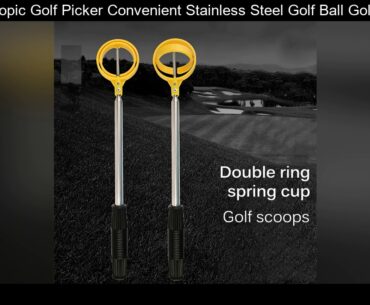 Telescopic Golf Picker Convenient Stainless Steel Golf Ball Golfer Golf Clubs Fishing Clubs Golf Co