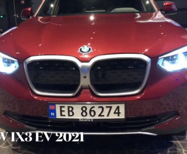 BMW IX3 EV 2021 Sneak Peek