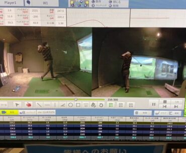 4-Hybrid and Driver | Golf simulation in Tokyo, Japan | 19/2/2021