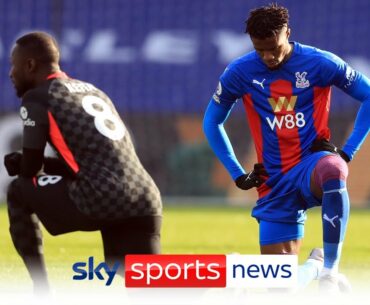 Wilfried Zaha will no longer take the knee before Premier League games