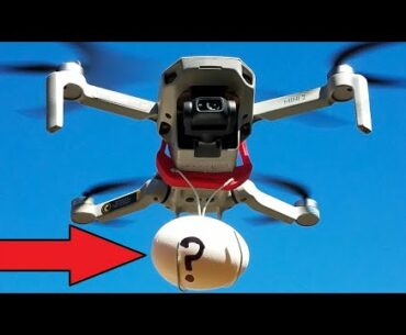 DJI Mini 2   Easy Payload Egg Drop System for all drones. Drop golf balls, water balloons ETC