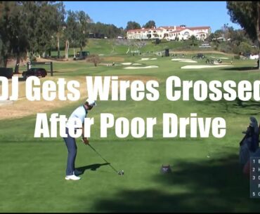 DJ Gets Wires Crossed After Poor Drive - Golf Rules Explained