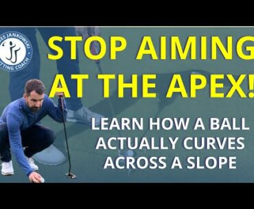 Stop AIMING your putts at the APEX!  -   JJ Putting : YouTube's most informative putting channel