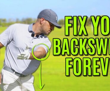 One Simple Trick To Fix Your Backswing FOREVER!