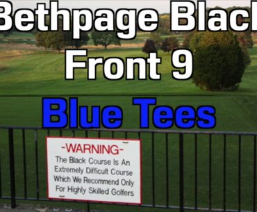 Golf Course Simulator Vlog 4 | Bethpage Black - Front 9 - Blue Tees