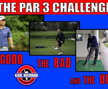 PAR 3 CHALLENGE (GOOD, BAD AND UGLY) #golf #challenges #par3