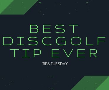 BEST BEGINNER DISC GOLF TIP EVER