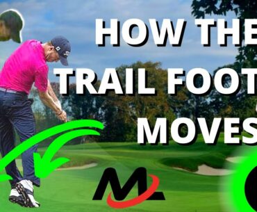 The Best Way To Move Your Trail Foot In The Golf Swing | Milo Lines Golf