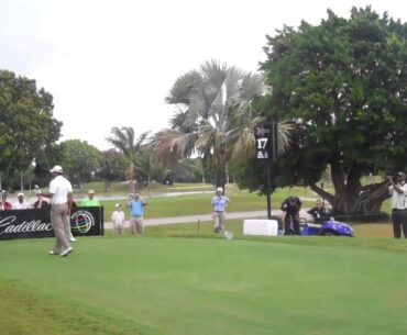 Inside the Cadillac Championship: Tiger tees off on 17