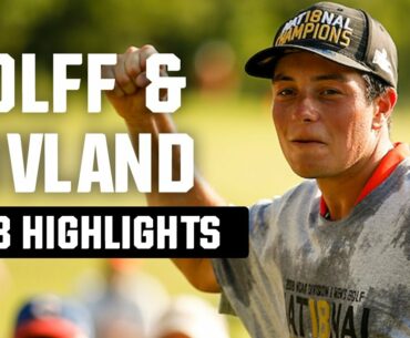 Matthew Wolff & Viktor Hovland highlights: 2018 NCAA golf title