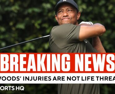 Tiger Woods Crash Development: Injuries are not life threatening | CBS Sports HQ