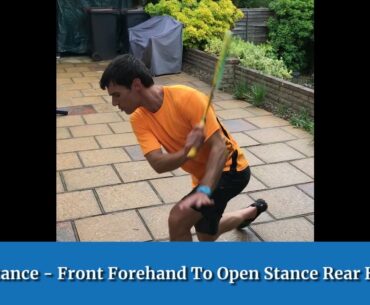 6) Steve London - Ghosting - Closed Stance - Front Forehand To Open Stance Rear Backhand